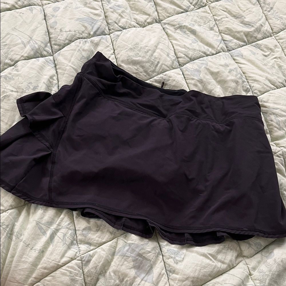 Black Lululemon Athletic Skort
